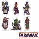Meeples de madera - Faraway