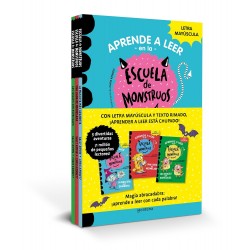 Aprender a leer en la Escuela de Monstruos - Pack con los libros 1, 2 y 3