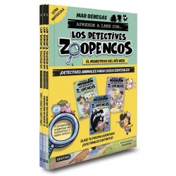 Pack Aprende a leer con...Los Detectives Zoopencos 1-3