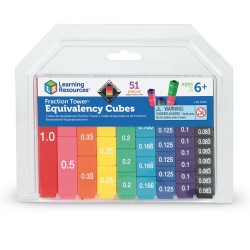Fraction Tower® Equivalency Cubes