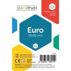 Fundas Euro STANDARD (59 mm X 92 mm) - 55 uds. ZACATRUS