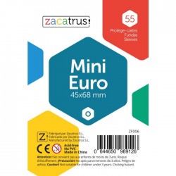 Fundas Mini Euro STANDARD (45 x 68 mm)- 55 uds. ZACATRUS