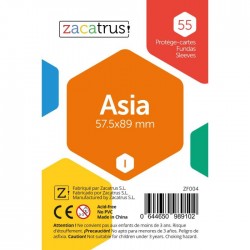 Fundas Asia STANDARD (57,5x89mm) - 55 Uds. ZACATRUS