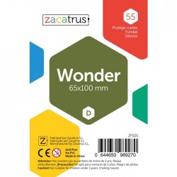 Fundas Wonder STANDARD (65 mm X 100 mm) - 55 uds. ZACATRUS