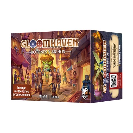 Gloomhaven: Botones y Bichos