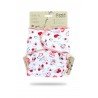 Pañal ajustado Petit Lulu (Snaps) -Ladybirds On White