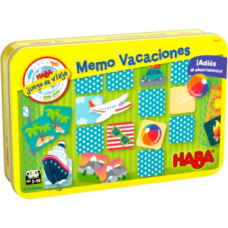 Memo de vacaciones. HABA