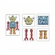 Cartas Memo Robots. DJECO