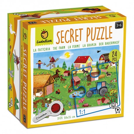 Puzzle Secret: La Granja