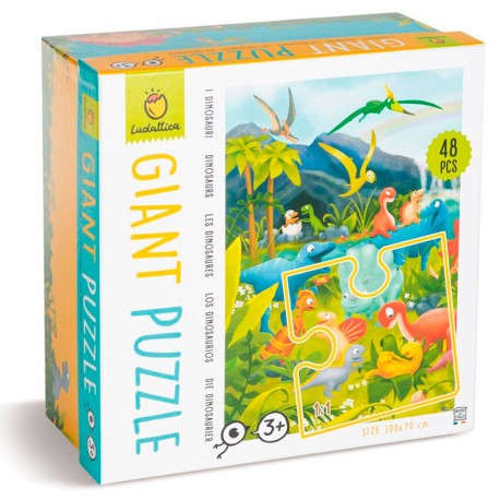 Puzzle Giant: Los Dinosaurios 