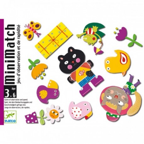 Cartas MiniMatch. DJECO