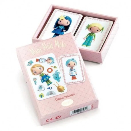 Cartas Tinyly Mini Méli-Mélo. DJECO