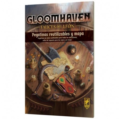 Gloomhaven: Fauces del Leon Pegatinas Reutilizables