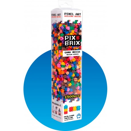 Pix Brix – Pack multicolor – 1500 piezas
