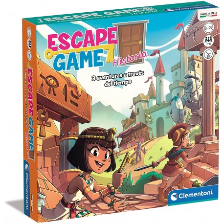 Escape Game Historia 3 Aventuras por el Tiempo