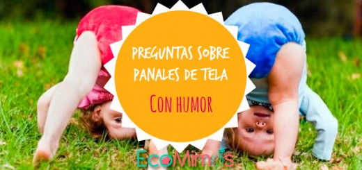 Preguntas sobre pañales de tela con humor